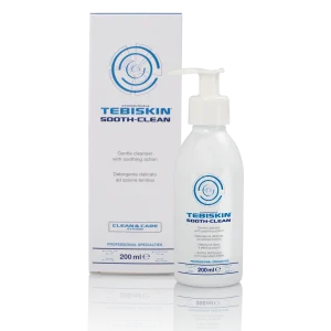 TEBISKIN® SOOTH-CLEAN Cleanser – Prausimosi Gelis Jautriai Sudirgusiai Odai 200ml